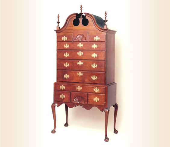 This Highboy built by Scott Billings showcases the highest standards of craftsmanship